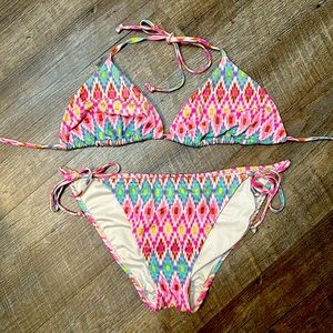 Victoria’s Secret multi colored bikini